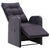 5 Piece Garden Dining Set Black