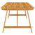 7 Piece Garden Dining Set Beige