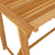 5 Piece Garden Bar Set with Cushions Brown