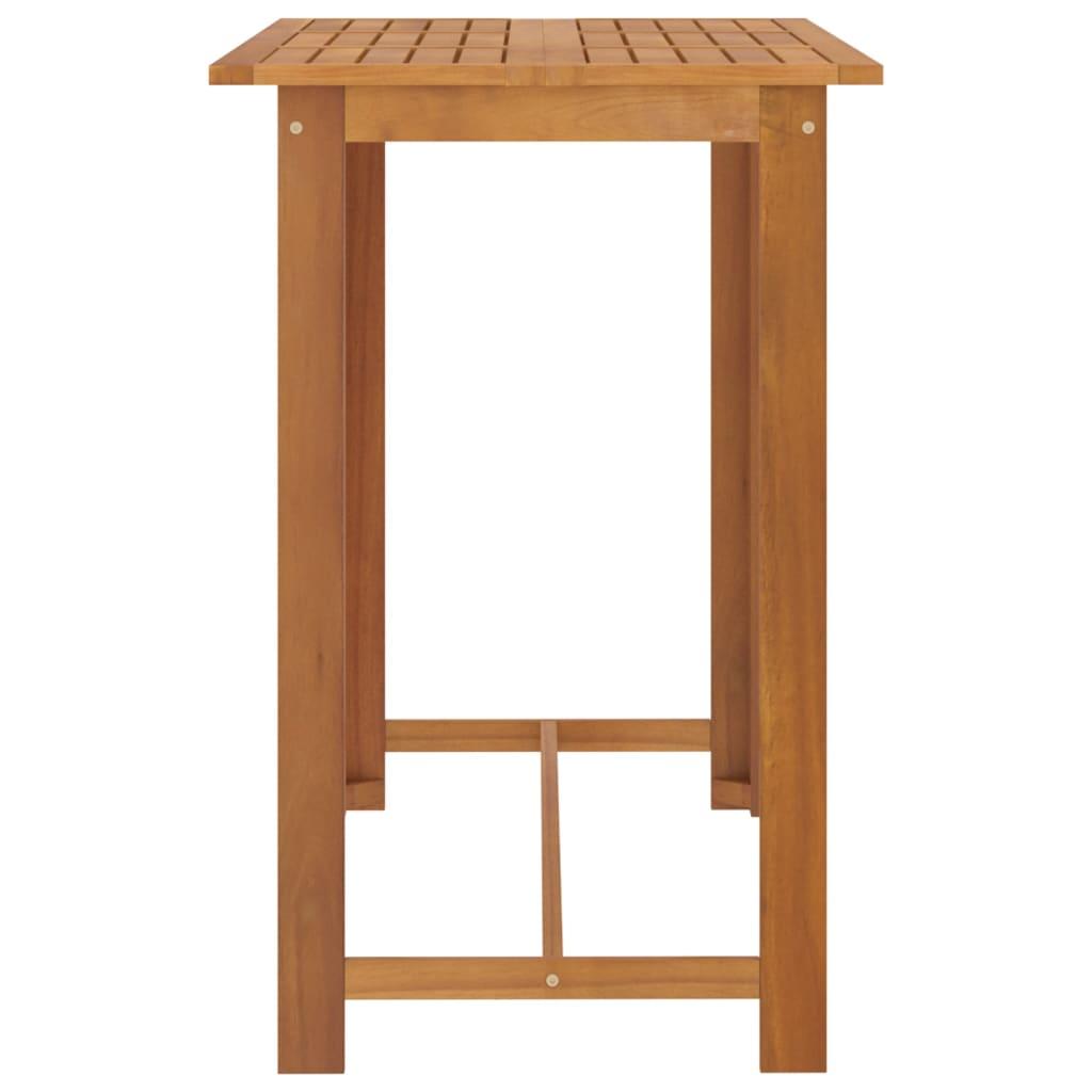 9 Piece Garden Bar Set Brown