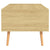 Coffee Table Sonoma Oak 100x49.5x43 cm Engineered Wood