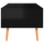Coffee Table High Gloss Black 100x49.5x43 cm Engineered Wood