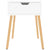 Bedside Cabinets 2 pcs High Gloss White 40x40x56 cm Engineered Wood