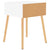 Bedside Cabinets 2 pcs High Gloss White 40x40x56 cm Engineered Wood