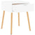 Bedside Cabinets 2 pcs High Gloss White 40x40x56 cm Engineered Wood