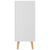 Sideboard White 90x30x72 cm Engineered Wood