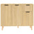Sideboard Sonoma Oak 90x30x72 cm Engineered Wood