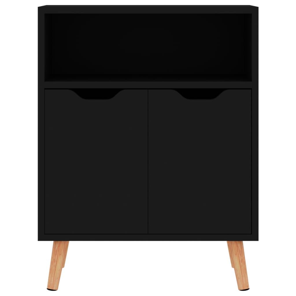 Sideboard Black 60x30x72 cm Engineered Wood