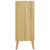 Sideboard Sonoma Oak 60x30x72 cm Engineered Wood