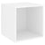 Wall Cabinet White 37x37x37 cm Engineered Wood