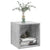 Wall Cabinet Concrete Grey 37x37x37 cm Engineered Wood