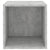 Wall Cabinet Concrete Grey 37x37x37 cm Engineered Wood