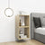 Wall Cabinets 2 pcs White and Sonoma Oak 37x37x37 cm Engineered Wood