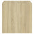 Wall Cabinets 2 pcs White and Sonoma Oak 37x37x37 cm Engineered Wood