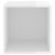 Wall Cabinet High Gloss White 37x37x37 cm Engineered Wood
