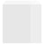 Wall Cabinet High Gloss White 37x37x37 cm Engineered Wood