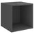 Wall Cabinets 4 pcs High Gloss Grey 37x37x37 cm Engineered Wood