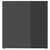 TV Cabinet High Gloss Grey 72x35x36.5 cm Engineered Wood