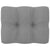 Garden Corner Sofa with Grey Cushions Solid Pinewood