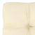 Garden Middle Sofas with Cream Cushions 2 pcs Solid Pinewood
