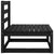 Garden Middle Sofas with Anthracite Cushions 2 pcs Solid Pinewood