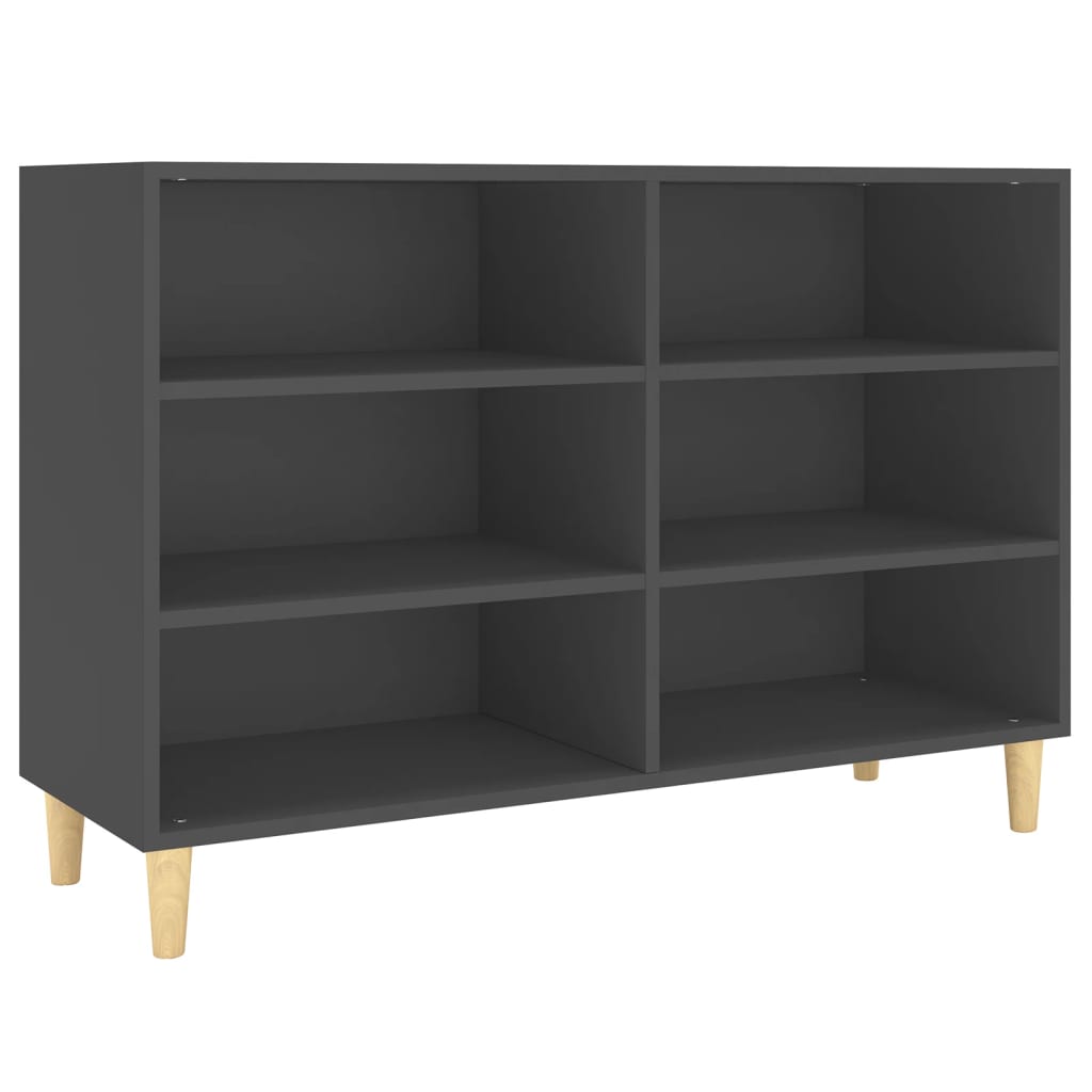 Sideboard Grey 103.5x35x70 cm Engineered Wood