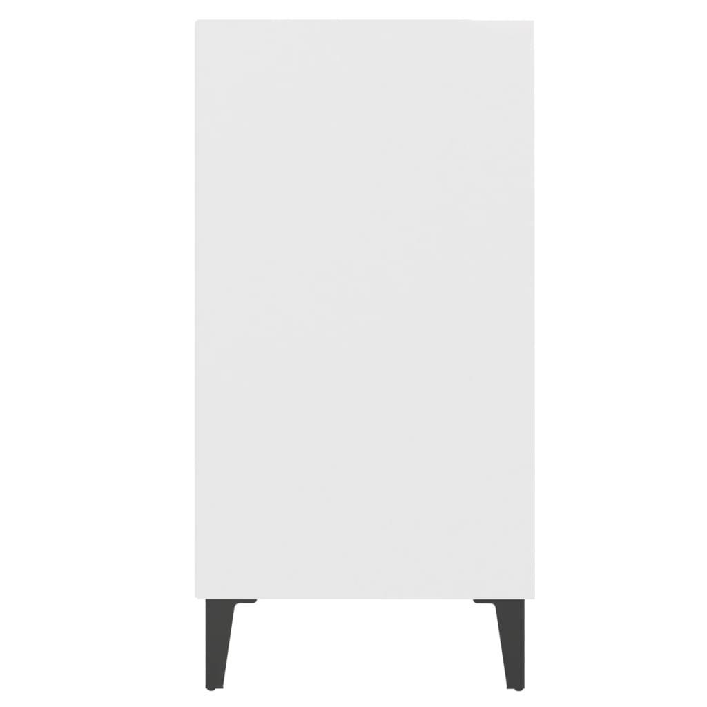 Sideboard White 57x35x70 cm Engineered Wood