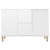 Sideboard High Gloss White 101x35x70 cm Engineered Wood
