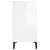 Sideboard High Gloss White 104x35x70 cm Engineered Wood