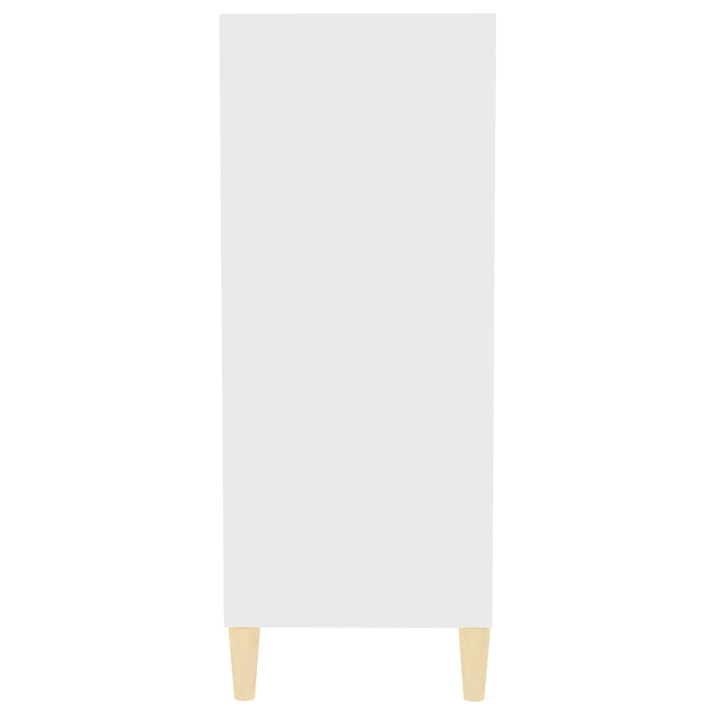 Sideboard White 57x35x90 cm Engineered Wood