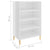 Sideboard High Gloss White 57x35x90 cm Engineered Wood