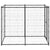 Outdoor Dog Kennel Steel 110x220x180 cm