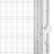 Outdoor Dog Kennel Galvanised Steel 110x220x180 cm