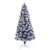 Artificial Pre-lit Christmas Tree White&Blue 150 cm Fibre Optic