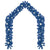 Christmas Garland with LED Lights 10 m Blue