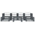 7 Piece Garden Pallet Lounge Set Wood Grey