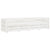 Garden 4-Seater Pallet Sofa Wood White