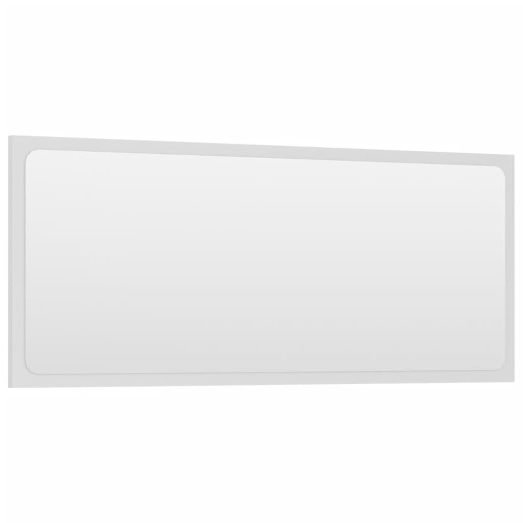 Bathroom Furniture Set White Engineered Wood