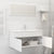 Bathroom Furniture Set White Engineered Wood