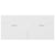Bathroom Furniture Set White Engineered Wood