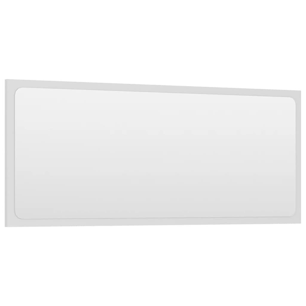 Bathroom Furniture Set White Engineered Wood