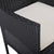 3 Piece Garden Dining Set Black