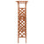 Pergola with Gate 116x40x204 cm Solid Firwood