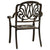 3 Piece Bistro Set Cast Aluminium Bronze