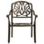 3 Piece Bistro Set Cast Aluminium Bronze