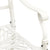 5 Piece Bistro Set Cast Aluminium White