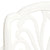 5 Piece Bistro Set Cast Aluminium White
