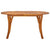 5 Piece Garden Dining Set Brown