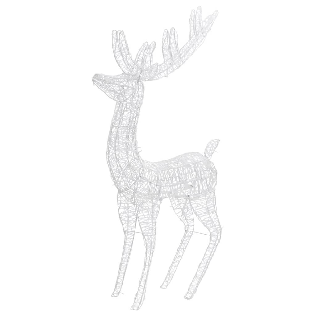 XXL Acrylic Christmas Reindeer 250 LED 180 cm Warm White