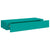 Wall-mounted Drawer Shelf Blue 60x23.5x10cm MDF